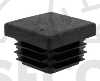 ZÁTKA 30X30 ČERNÁ